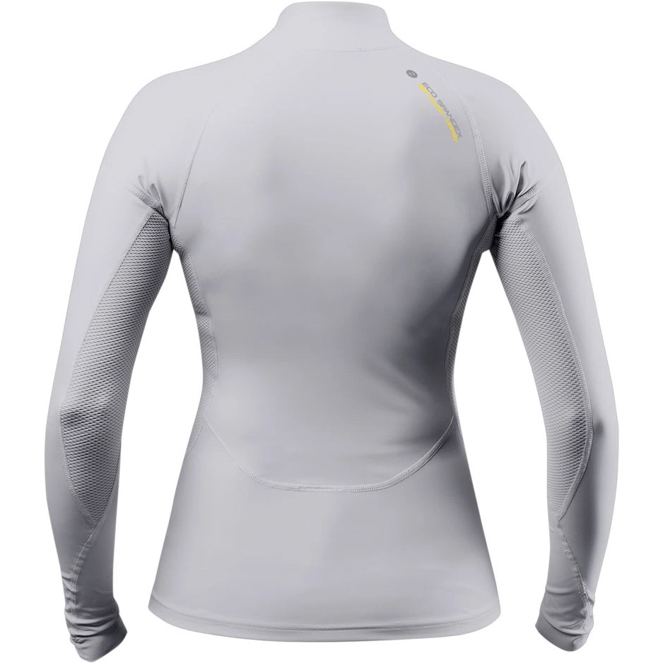 2026 Zhik Womens Eco Long Sleeve Spandex Top DTP-0063-W-PLT - Platinum